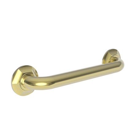 Newport Brass 15" L, Two Post, Solid Brass, 12" Grab Bar in Forever Brass (Pvd), Forever Brass (PVD) 1200-3912/01